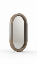 Ellipse Smoke Glass Mirror